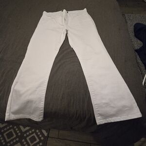 NYDJ White Denim Jeans Bootcut 16P
